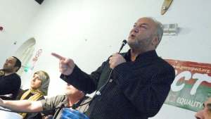 George Galloway encouraged support for the Gaza Aid convoy